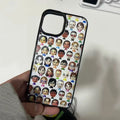 Full Screen Character Avatar Personalized Cute Creative Phone Case For iPhone 17 AIR 16 15 14 13 12 11 PRO MAX 7 8 PLUS Cover