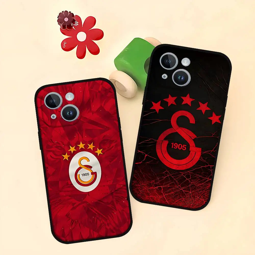 Cool G-Galatasaray-Clubs Phone Case Black That Fits For IPhone 17,16,15,11,13,14 Pro Max,Plus,X,Xr,Xs Max,13Mini