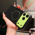 Breathable Mesh Cooling Magnetic For Magsafe Case For iPhone 17 16 14 13 15 Pro Max 17 Air Contrast Colour Lens Protection Cover