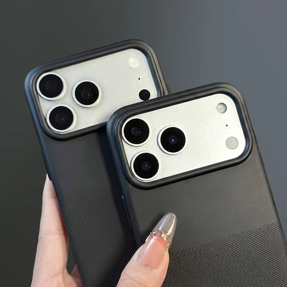 Luxury Matte Texture Soft TPU Phone Case For iPhone 17 Pro Max 16 15 14 13 12 11 Pro Max Slim Frosted Shockproof Protect Cover