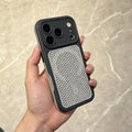 Heat Dissipation Mesh Hole Magnetic For Magsafe Case For iPhone 17 16 15 14 13 12 Pro Max Plus Large Window Camera Protect Cover