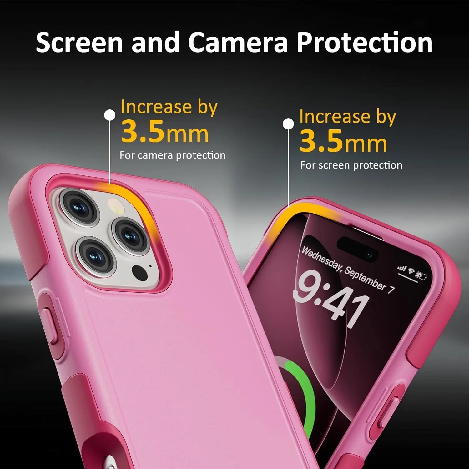 For MagSafe Heavy-Duty Armor Phone Case For IPhone 16/15/14 Pro Max Plus Magnetic Charging Military Grade Drop Protection Cover