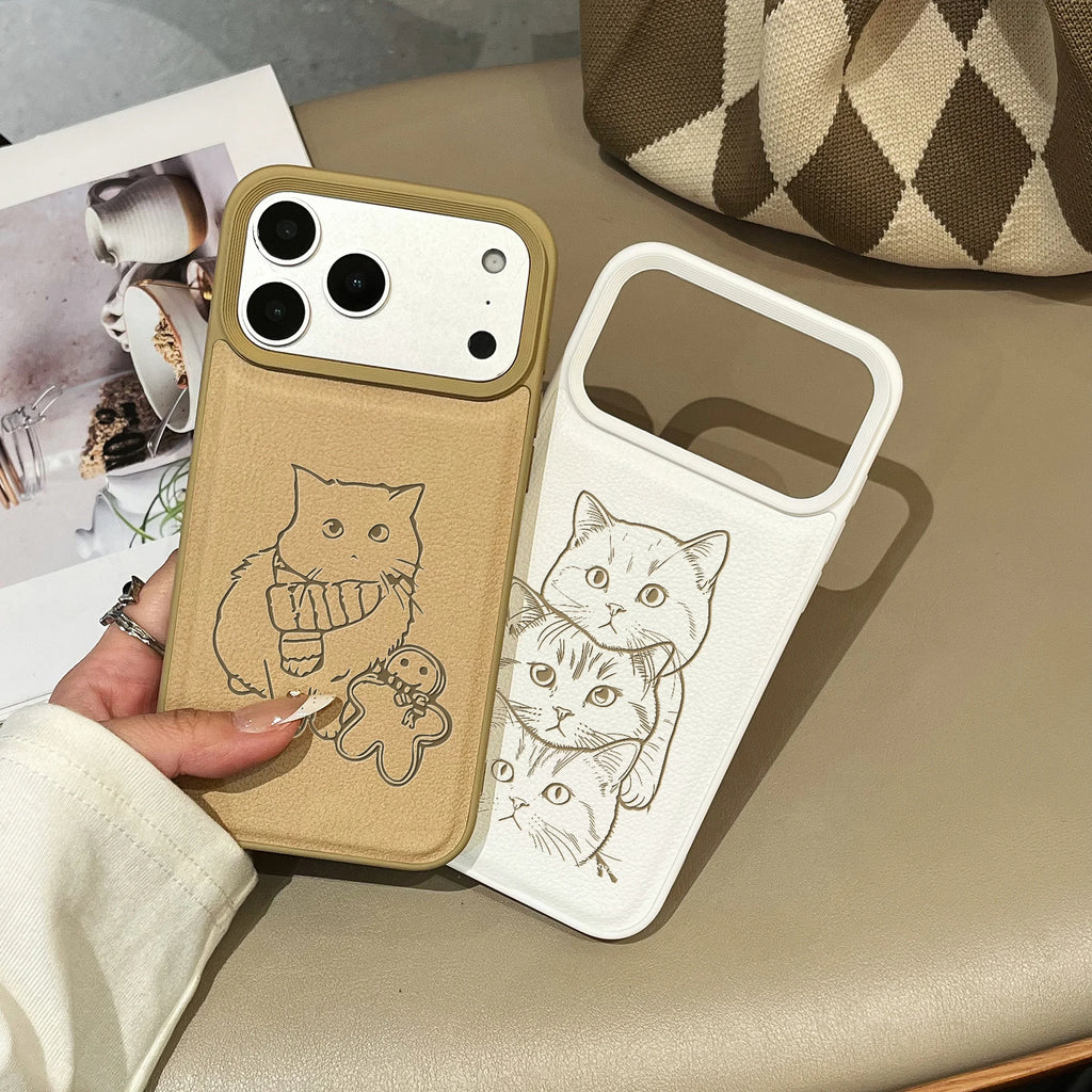 Custom Photo Image Converted to Minimalist Line Style Phone Case for iPhone 17 16 15 14 13 12 11 Pro Max 16 Plus 17 Air