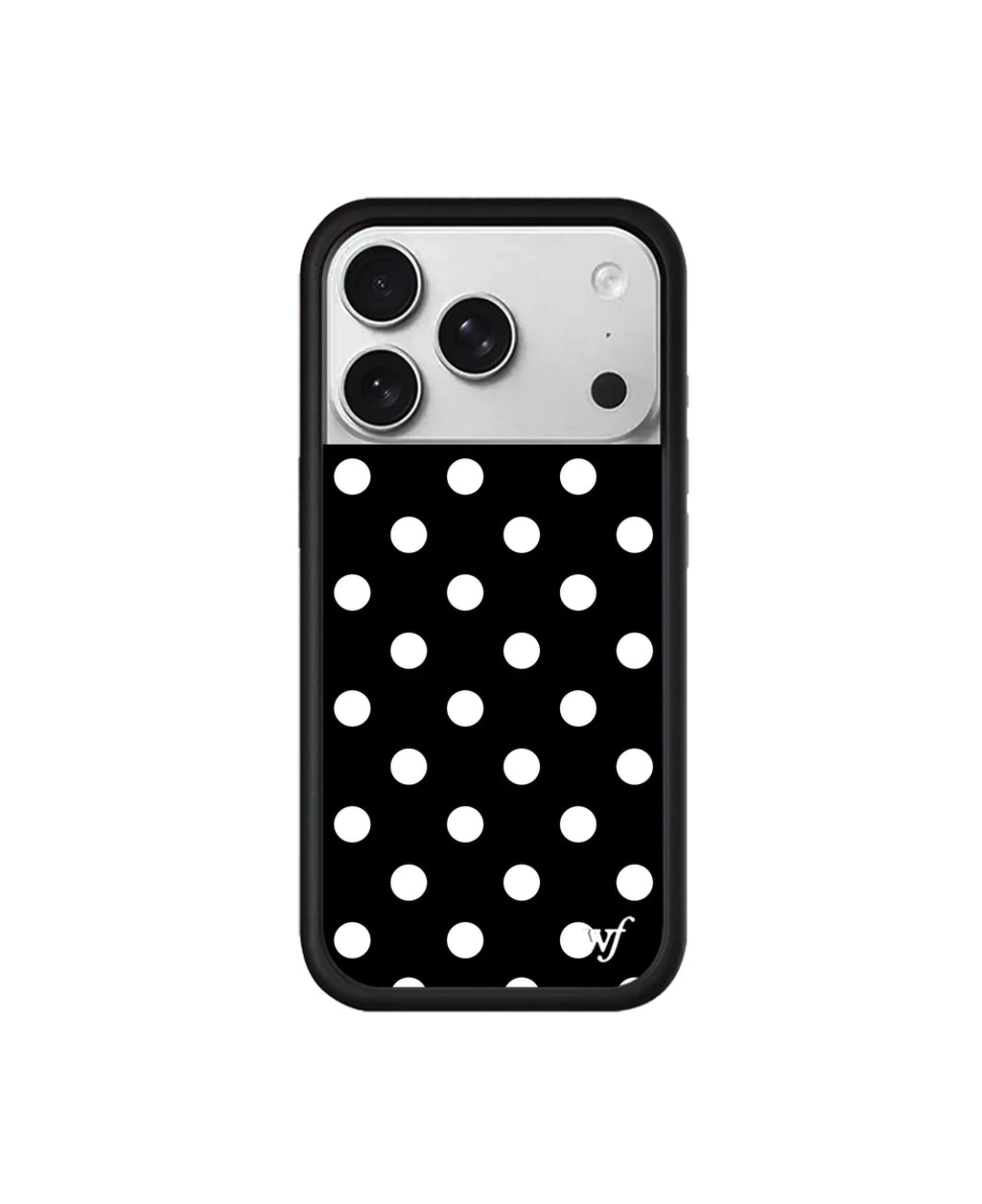 Fashion Red Polka Dot 3D Wildflower Phone Case For iPhone 17 Pro 16 15 14 Pro Max Back Cover with Chain Cute Protective Cases