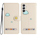 S24 Kawaii Cat Phone Case for Funda Samsung Galaxy S25 S23 Ultra S24 S22 Plus S21 FE S20 Note 20 Cases Leather Wallet Flip Cover