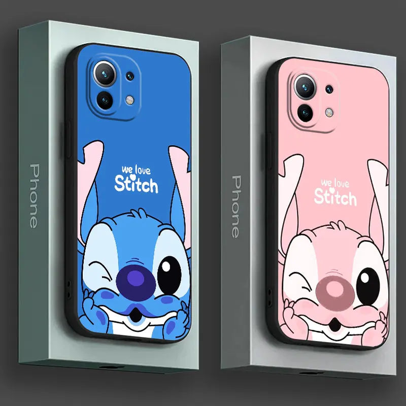 Stitch Mickey Minnie Mouse Phone Case For Poco X8Pro Max X5 X6 X7 X8 M6 M7 M8 F6 F7 Pro F8 Xiaomi 13T 14T 15T Pro 15 Ultra Cover