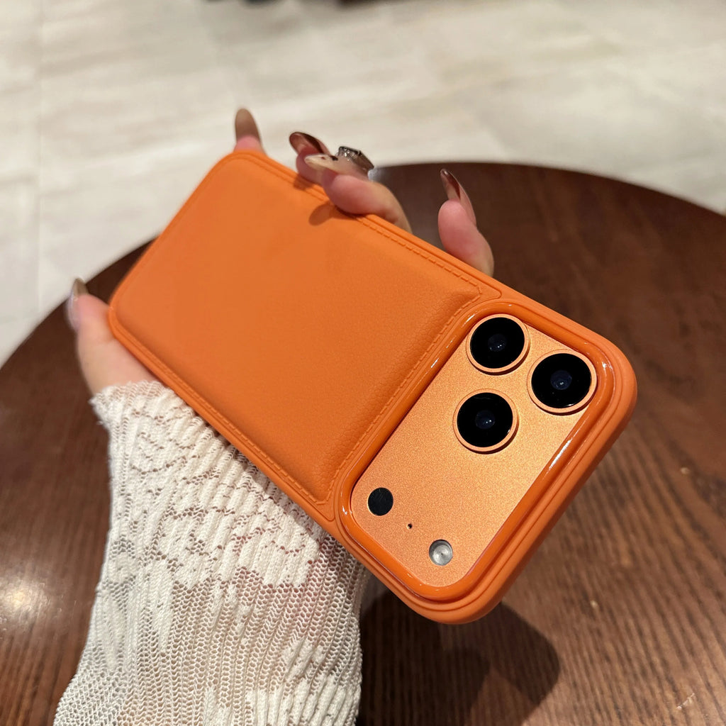 Luxury Matte Leather Texture Shockproof Case For iPhone 17 Air 16 15 14 13 12 11 Pro Max XR XS 8 7 Plus Candy Color Cover Funda