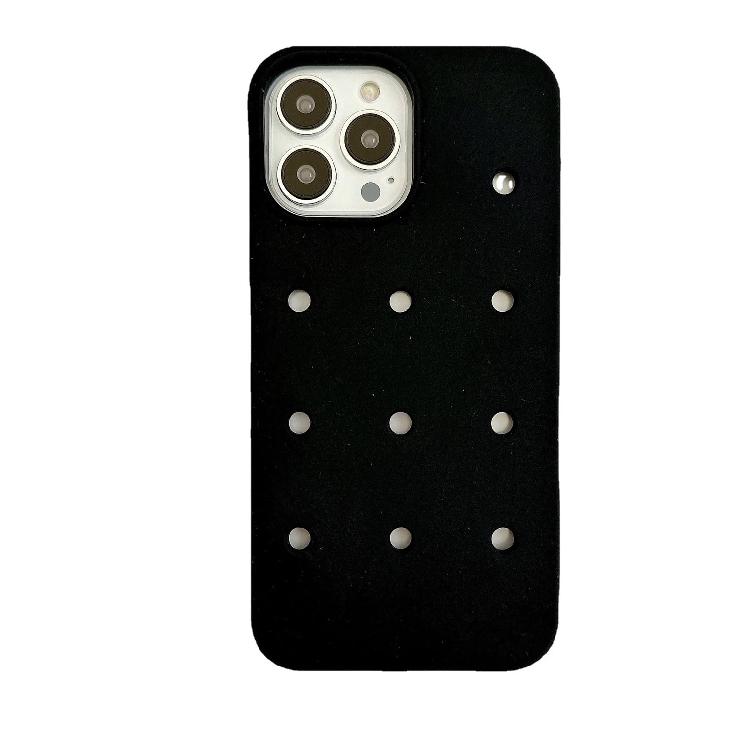 For Crocs Charming Silicone Case For iPhone 17 16 15 14 13 12 11 Pro Max Shockproof Cover
