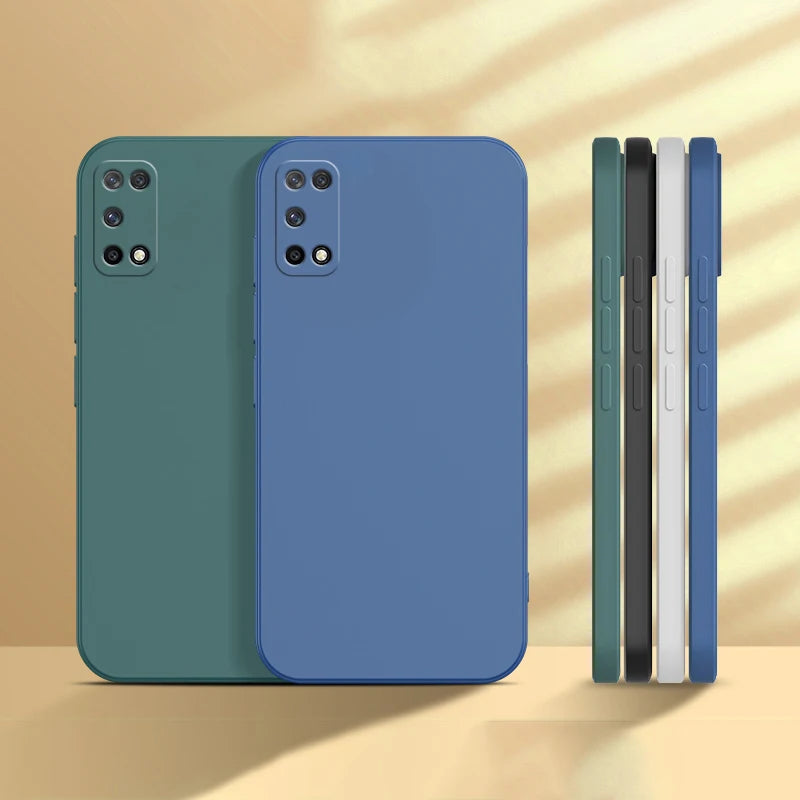 For Samsung S20 Case Samsung Galaxy S20 Plus S 20 Ultra S20 FE Cover Siquare Matte Silicone Luxury Classic Phone Cover Funda
