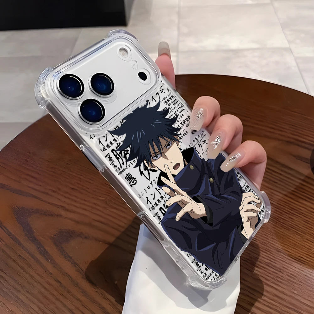 Anime Jujutsus Kaisen Gojos Phone Case For Motorola Moto Edge G G86 G06 G56 70 60 50 G24 E15 Pro Neo Fision Stylus Power 5G