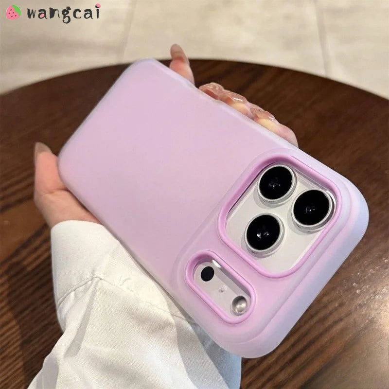 2 in 1 Cases Compatible For Honor X7D X7C X6 X6A X6B Plus X6C X6D X6S X5 X5C Plus 5G 4G Phone Case Candy Color Back Cover