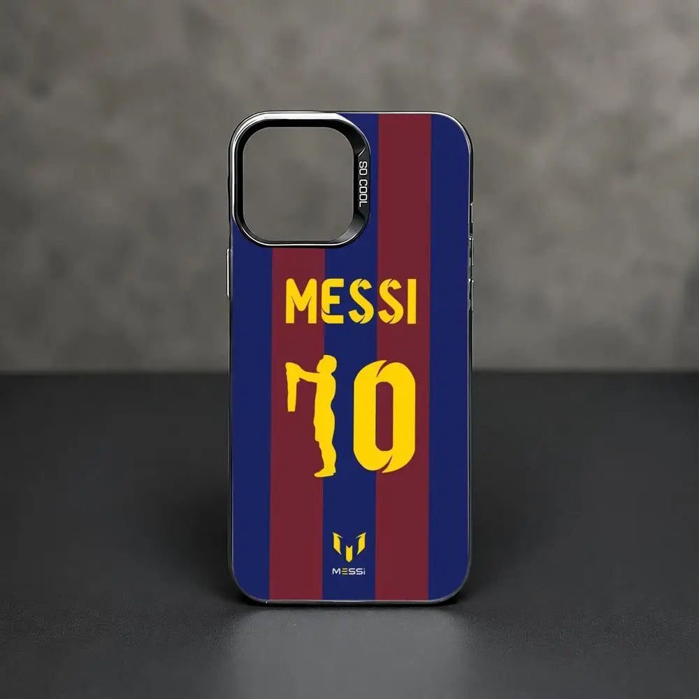 1 Football Star Messi #10 Logo Phone Case iPhone 11/12/13/14/15/16/17 Pro Max Aurora TPU Case Shockproof Slim Stylish Cover
