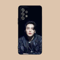 Cute Suga yoongi Mobile Phone Case for Samsung Galaxy A56 55 54 53 52 51 36 35 34 23 16 15 5G Colorful Cover Luxury Cover Pretty