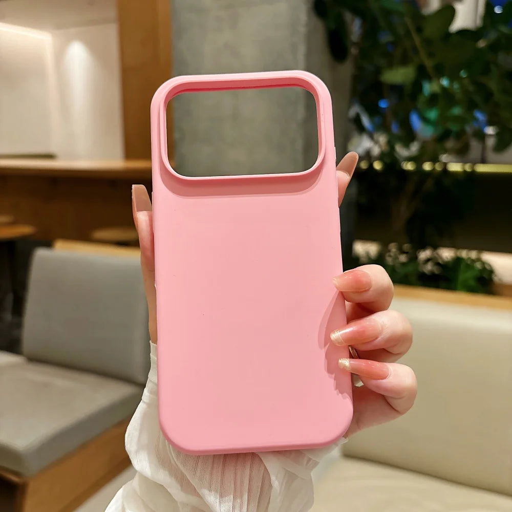 Original Solid Color for Magsafe Magnetic Silicone Case for iPhone 17 Pro Max 16 15 14 13 12 11 Pro Max 15 14 Plus Soft Cover