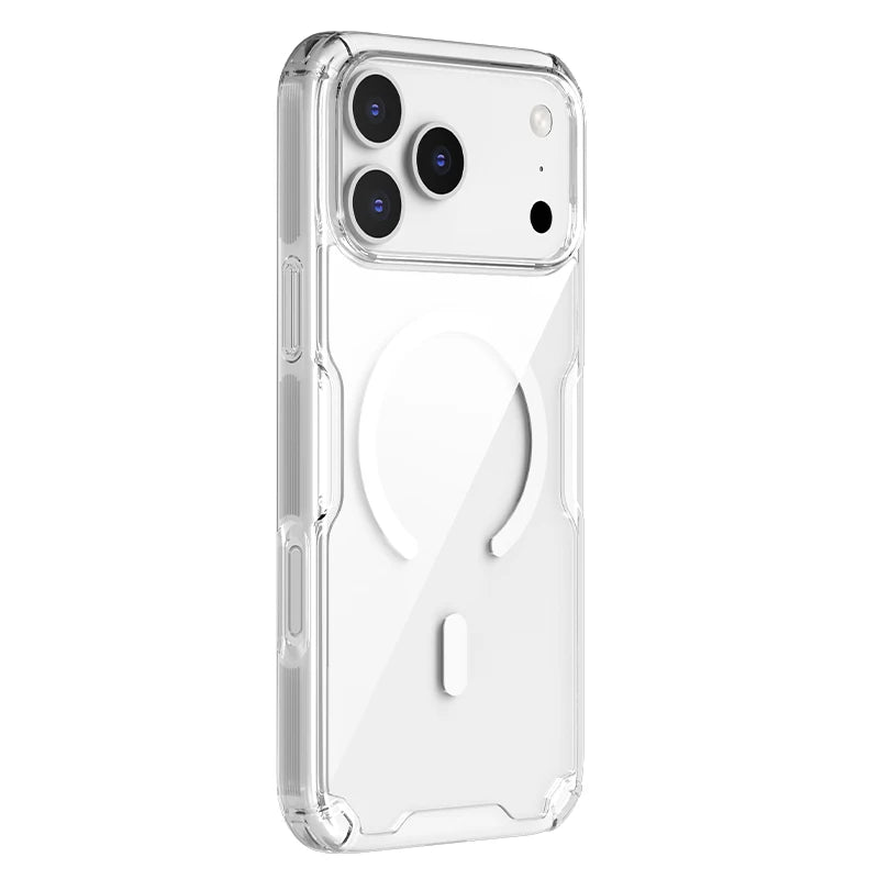 NILLKIN Nature TPU Case For iPhone 17/17 Pro/17 Pro Max/17 Air, Magnetic Fast Charging, Shockproof Bumpers, Original Fit Design