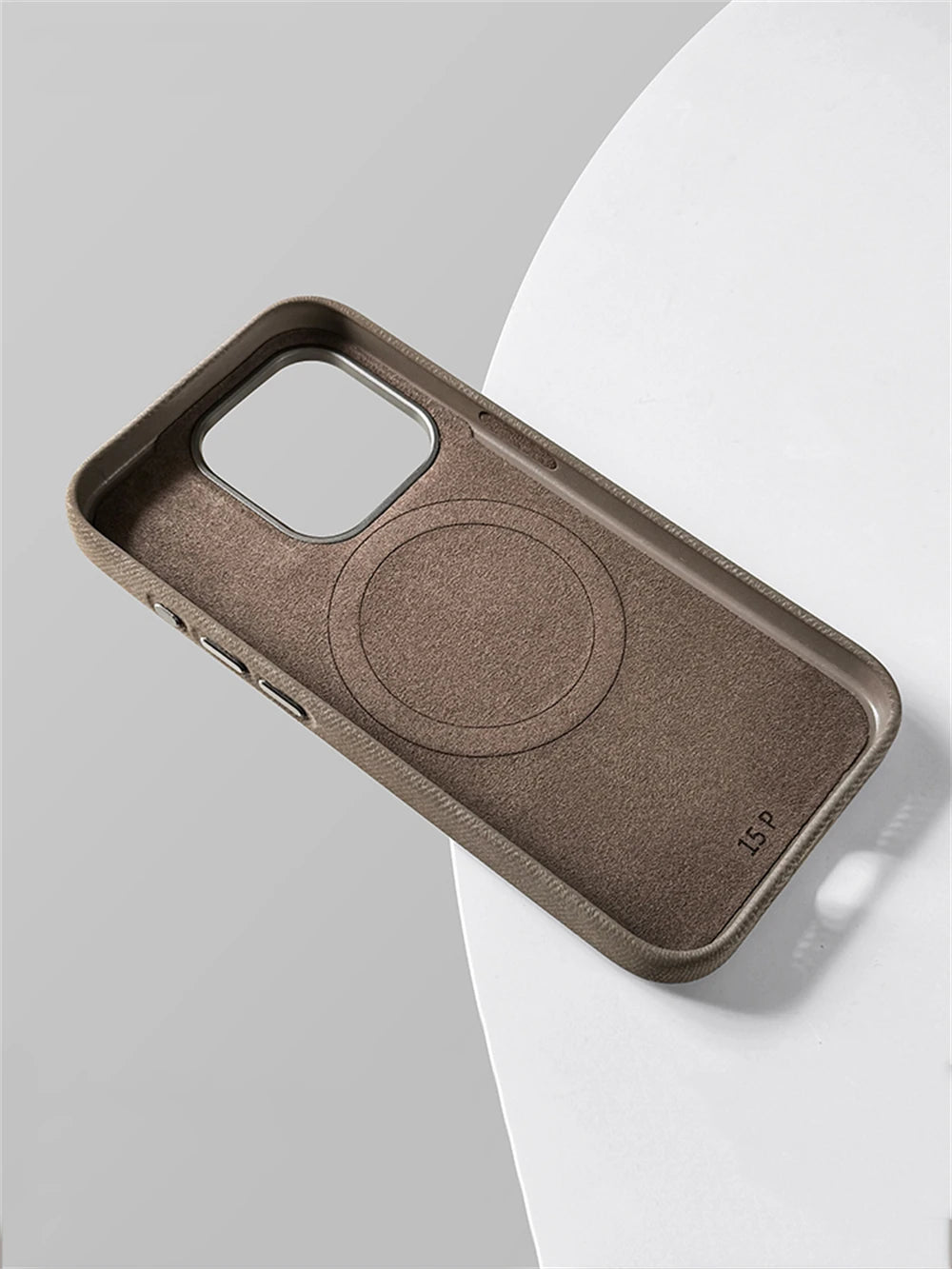 Luxury For MagSafe Fiber Leather Shockproof Case For iPhone 17 16 15 14 Plus 13 12 Pro Max Magnetic Wireless Charge Back Cover