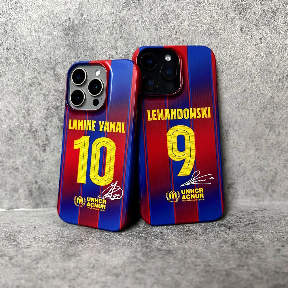 Cool Football 10 Jersey n-neymars Phone Case for iPhone 17 16 15 14 13 12 11 Air Pro Max X XS 7 8 Plus Glossy Film Hard PC Cover