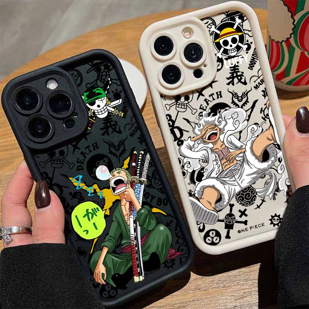 Anime O-Ones Pieces Luffys Zoros Phone Case for Oppo Find X9 A6S A60 A98 A78 A58 A38 A57 A76 A94 A54 A79 F29 F31 Pro Plus 4G 5G