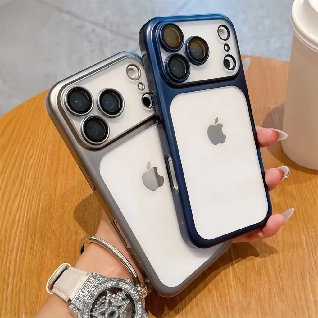 Official Cosmic Orange Plating Frosted Translucent Thin Phone Case For iPhone 17 Pro Max Air Series Bumper Cover for 17 Pro Case