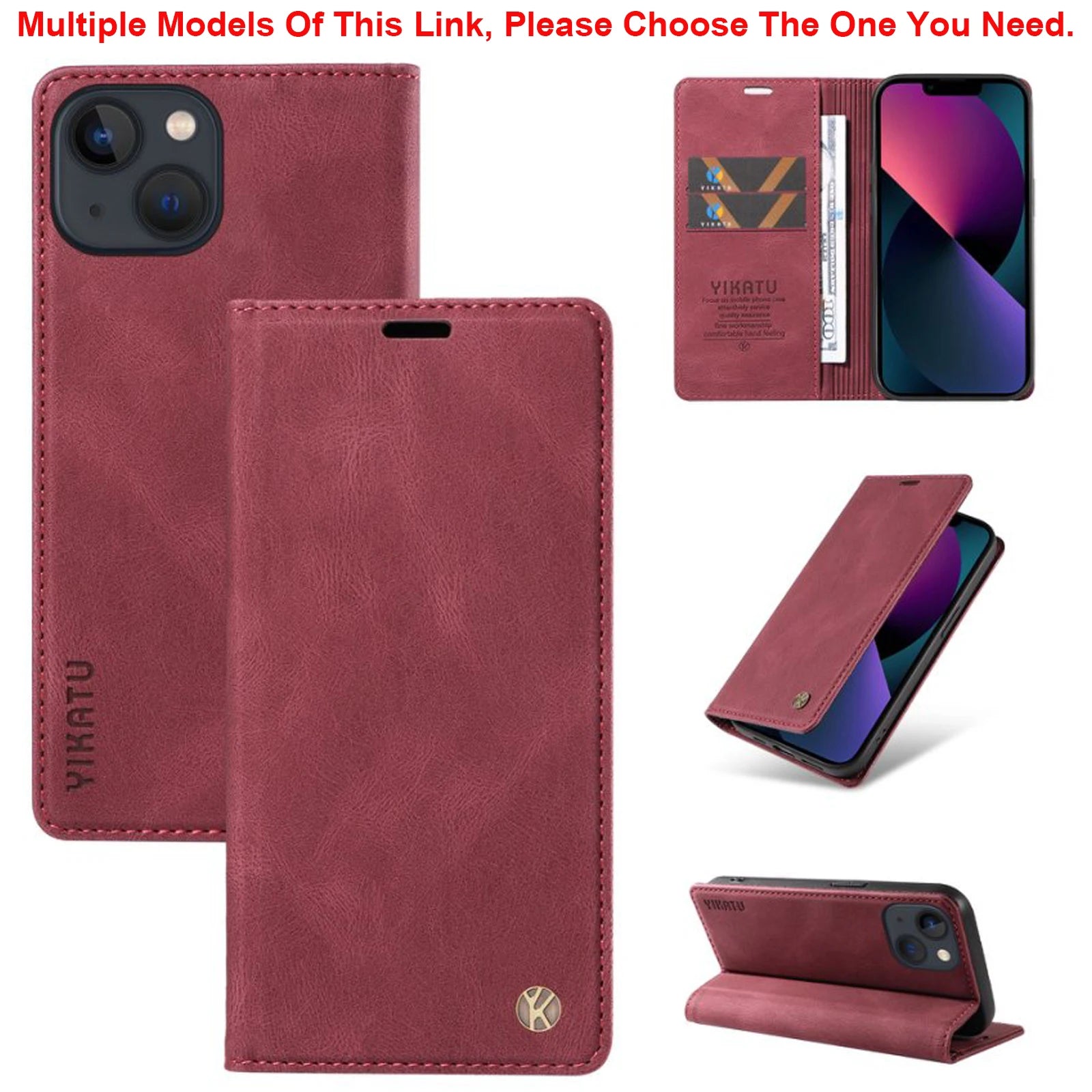 Wallet Magnetic Flip Leather Case For Samsung Galaxy S30 Ultra S26 Plus S25 Edge 5G S22 Pro S21 S23 S24 FE Anti-fall Stand Cover