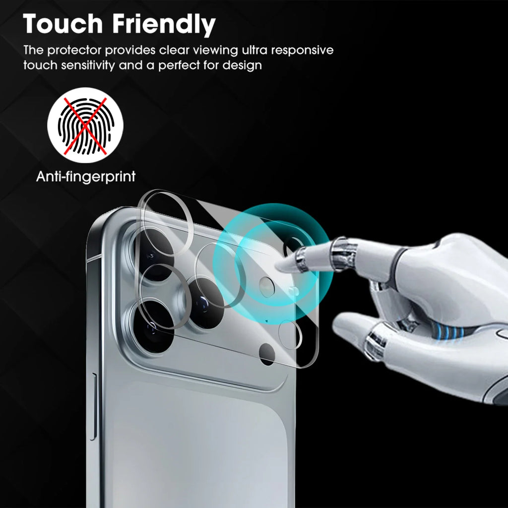4in1 Tempered Glass Back Protector For iPhone 17 Air 16 15 14 Plus Pro Max 17Air 17Pro 9H Camera Lens Film For iPhone17 iPhone16