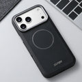 Diamond Texture Particle Magnetic Case For iPhone 17 Pro Max 16 15 14 13 For Magsafe Wireless Charging Shockproof Phone Cover