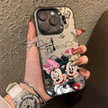 Disney Mickey Minnie Mouse Cover For Apple iPhone 17 Air 16E 16 15 14 13 12 mini Pro Max Plus Colorful Phone Case