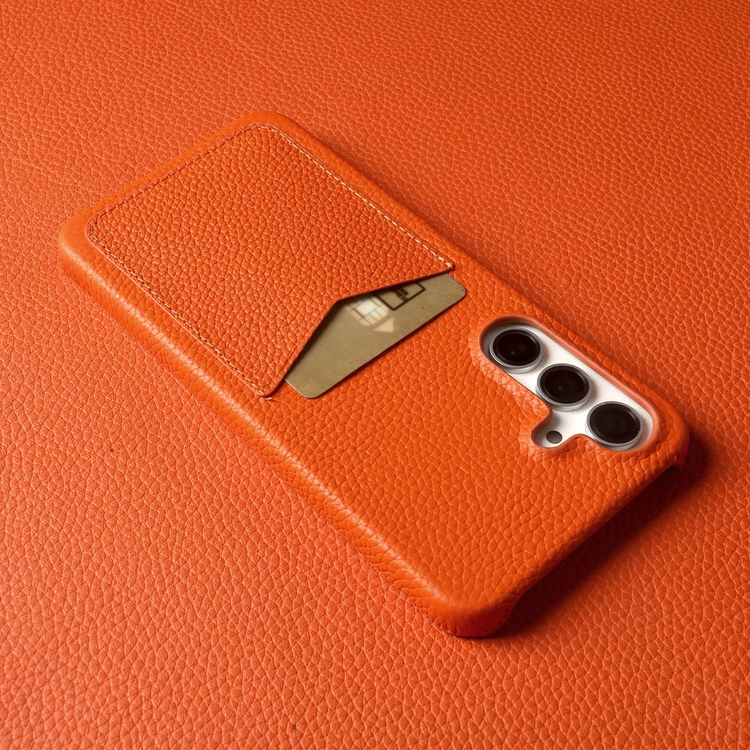 Genuine Leather Cases With Luxury Card Slots For Samsung Galaxy S26 Ultra S26 S25 S24 S23 S24 S23FE  Phone Cover Back Shell