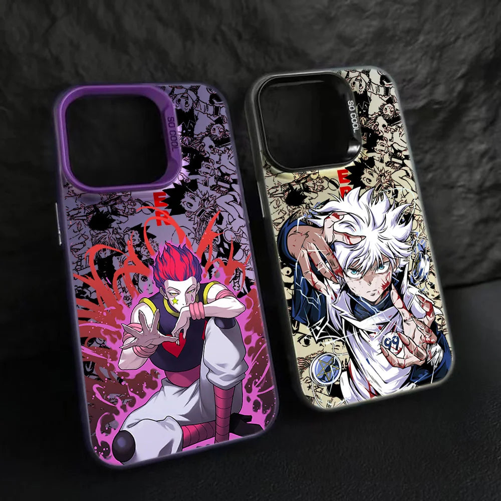Anime Hunter x Hunter Phone Case For iPhone 17 16e 16 15 14 13 12 11 mini Pro Max X XR 8 7 Air Plus Anti Fall Matte Back Cover