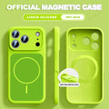 New Official Liquid Silicone Magnetic Phone Case For iPhone 17 Air 14 15 16 Plus 13 17 Pro Max For Magsafe ShockProof Soft Cover