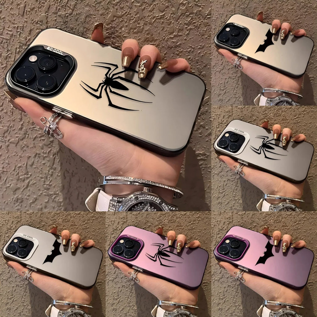 Luxury Cool Batmans SpiderS-Man Phone Case for Samsung Galaxy A37 A57 A17 A07 A16 A35 A55 A25 A15 A56 A54 A36 A34 A24 A26 4G 5G