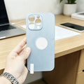Metallic Paint Glass Phone Case, Skin-Friendly Touch, Anti-Fingerprint, Shockproof & Dustproof, Precise Cutouts, Compatible with Multiple iPhone Models