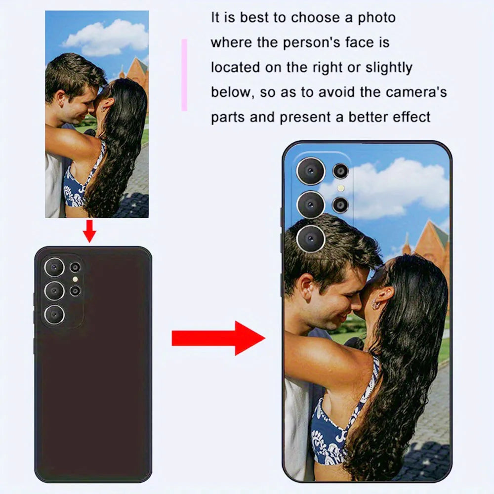 Custom Case For Samsung Galaxy A06 A16 A22 A25 A26 A30 A36 A42 A50 A51 A52 A53 A54 A55 A70 A71 A73 5G DIY Your Photos A Gift