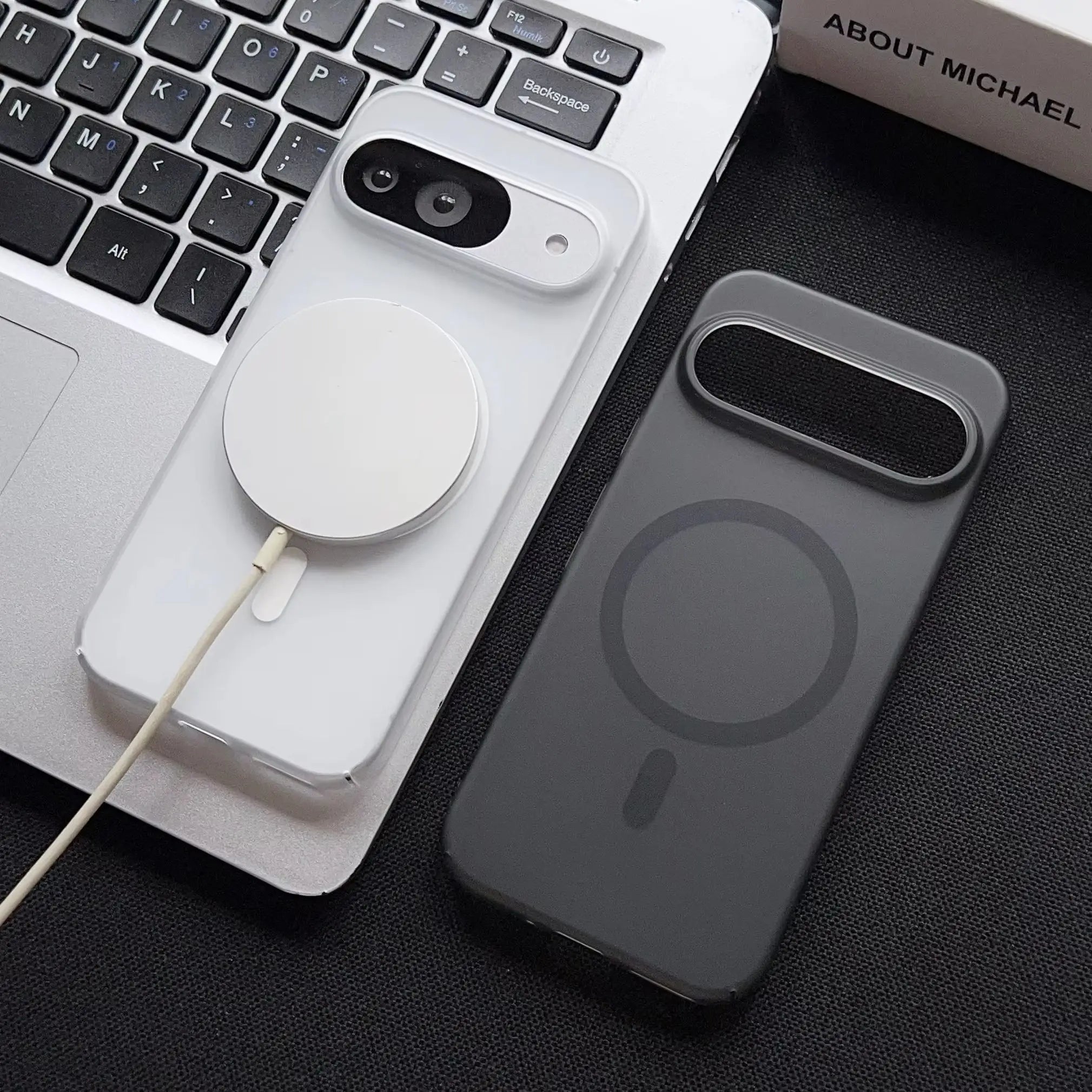 Frosted Translucent For Magsafe Magnetic Phone Case For Google Pixel 10 9 Pro XL 10A 9A Shockproof Protector Armor PC Hard Cover
