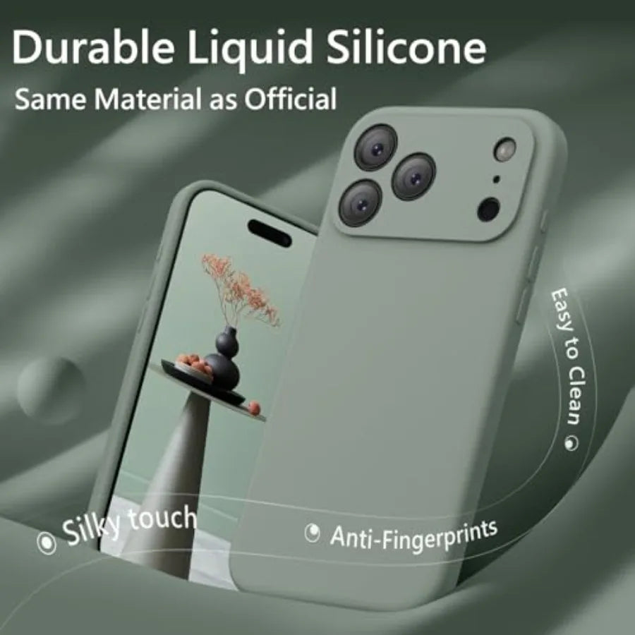 Magnetic for iPhone 17 Pro Case, Compatible with MagSafe, [Integrated Silicone Camera Control Button] [Camera Protection] Soft