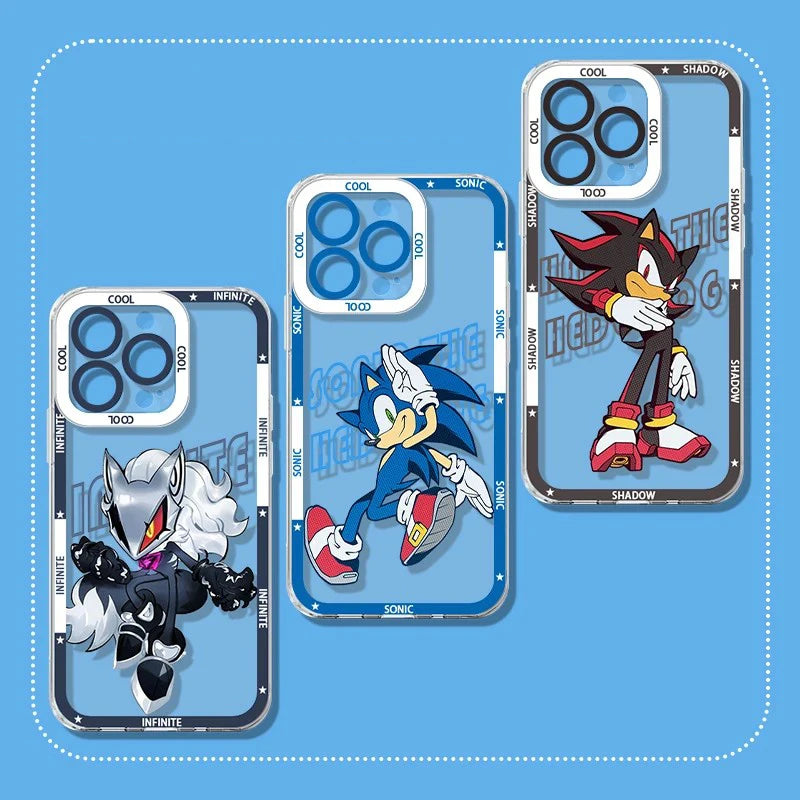 Cartoon Game NEW Phone Case For iPhone 17e 17 16e 16 15 14 13 12 11 Mini Air Pro Max X XR XSMax Plus S-SONICS-S-Soft Back Cover