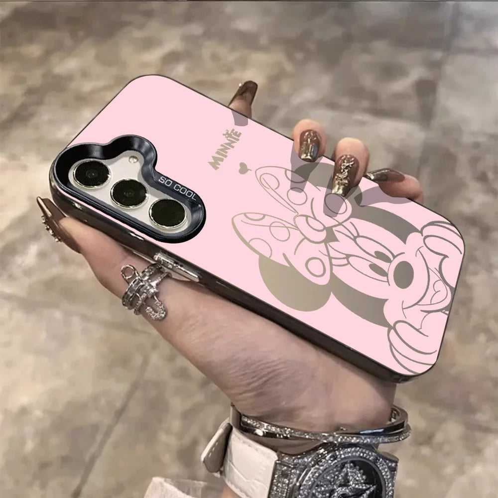 Disney Minnie Phone Case For Samsung Galaxy S26 Ultra S26 Plus S25 S24 S23 S22 S21 Ultra A56 A55 A54 A53 A36 A35 A26 FE Cover