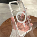 New iphone 17 ProMax Magnetic Clear Case For iPhone 16 15 14 13 12 11 Pro Max 16 Plus Magsafe Wireless Charge Hard Back Cover