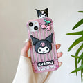 For Honor X9D X7C X8B X6A Magic 5 6 7 Lite 70 90 200 400 Pro Cute Melody Kuromi Kitty Head Dazzle Lustre Lining Hard Phone Case