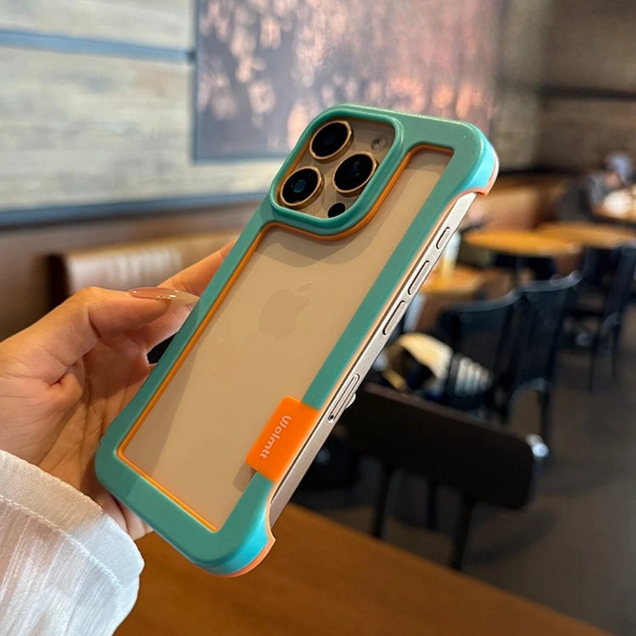 Luxury Soft TPU Bumper Case for iPhone 16 15 11 12 14 13 Pro Max 16Pro 13Pro Xs Max Heat Dissipation Frame Cover for iPhone Xr