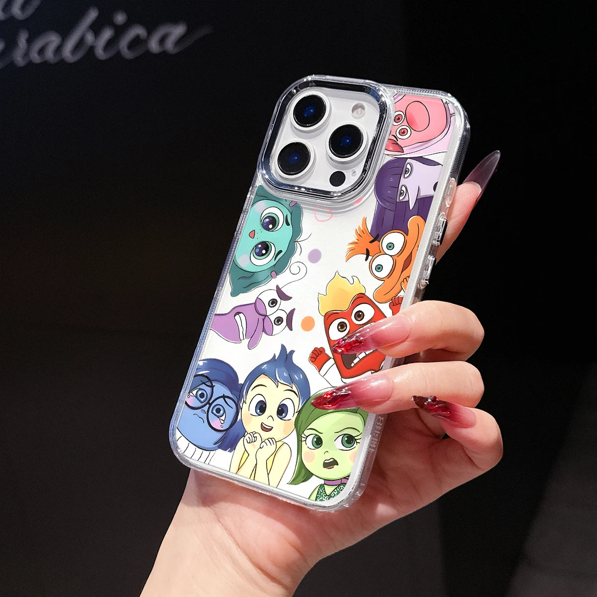 Inside-Out II Luxury Phone Case for iPhone 17 Air 16 15 14 11 Pro Max 16 15 Plus X Xs 8 7 Soft Protective Cover Cases