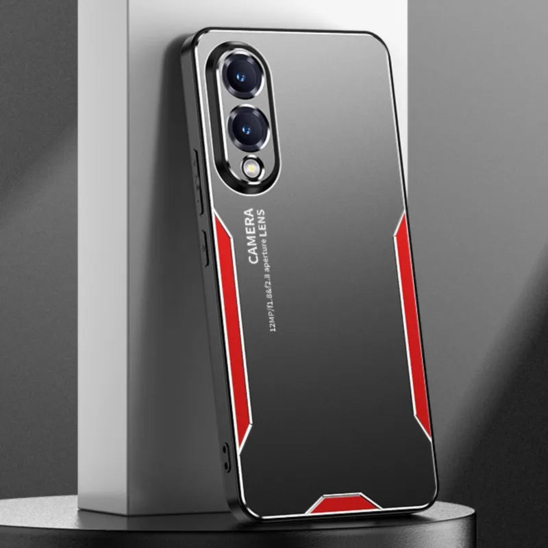 For Samsung Galaxy S25 Edge Case Metal Aluminum Protecting Lens Frost Prevent Fingerprints Metal+TPU Cover For Samsung S25 Edge