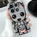 Case for Xiaomi Redmi Note 15 14 Pro Plus 12 12S 11S A4 11 Note 13 13C 14C 9 10 15Pro Soft Phone Cover Iron Spider Man Groot