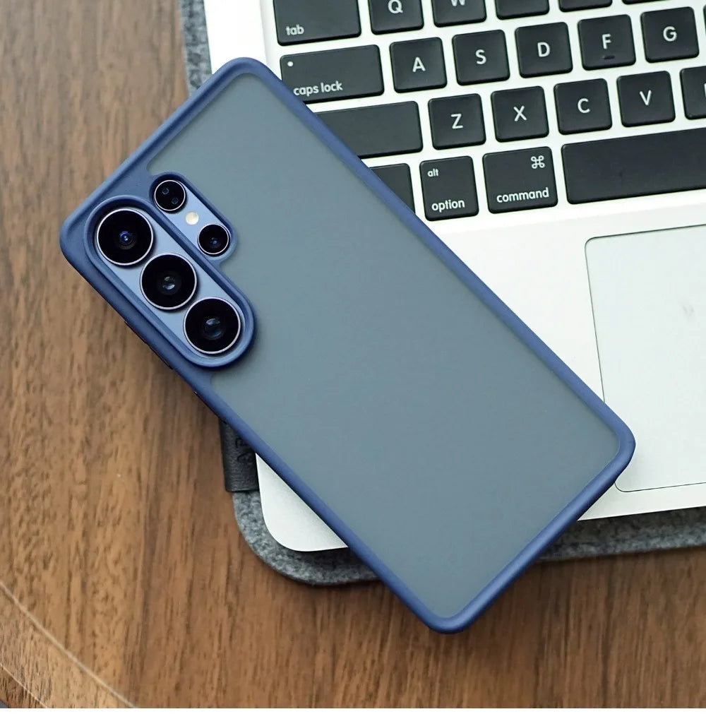 S26 Ultra Luxury Matte Translucent For Magsafe Phone Case For Samsung Galaxy S26 Plus S25 Ultra S25 Shockproof Frosted PC Cover
