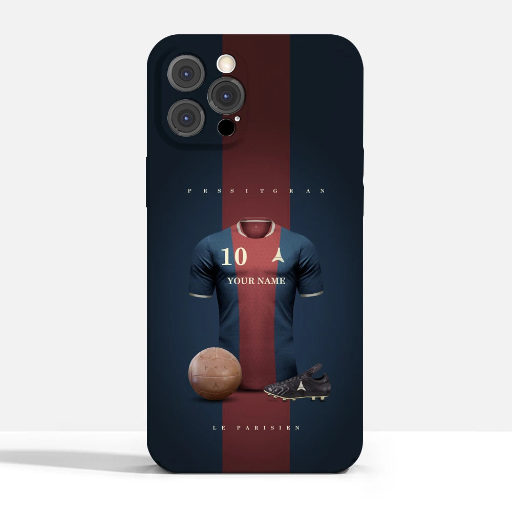 25 France Paris PSG LE PARISIEN Cover Case for iPhone 17 Air 16E 15 14 Pro Max 13 12 11 Mini X XS XR 7 8 6S Plus SE