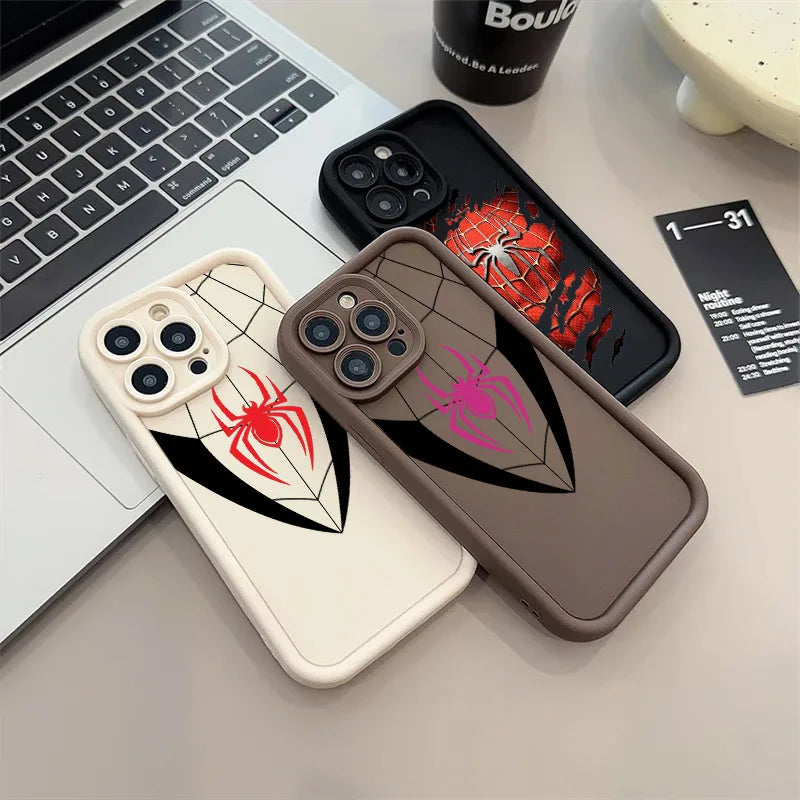 Cool Spider-manS LOGO Phone Case For Xiaomi Mi 15T 17 15 14 13 14T Lite Poco M7 F7 M6 X8 X7 X6 F4 F5 Pro Max Ultra 4G 5G Cover