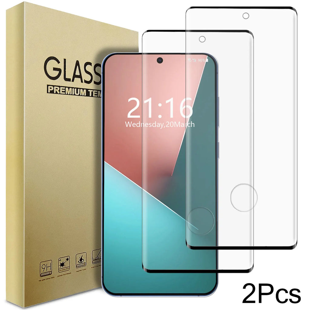 For Samsung Galaxy S25/S25 Plus/S25 Ultra/S25 Edge Case Shockproof Hard Kickstand Cover And 2pcs Tempered Glass Screen Protector