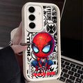 Groot Ironman Avengers Soft Case For Samsung Galaxy S26 S25 Ultra S24 S23 Plus S22 S21 S20 FE Shockproof Protection Phone Cover