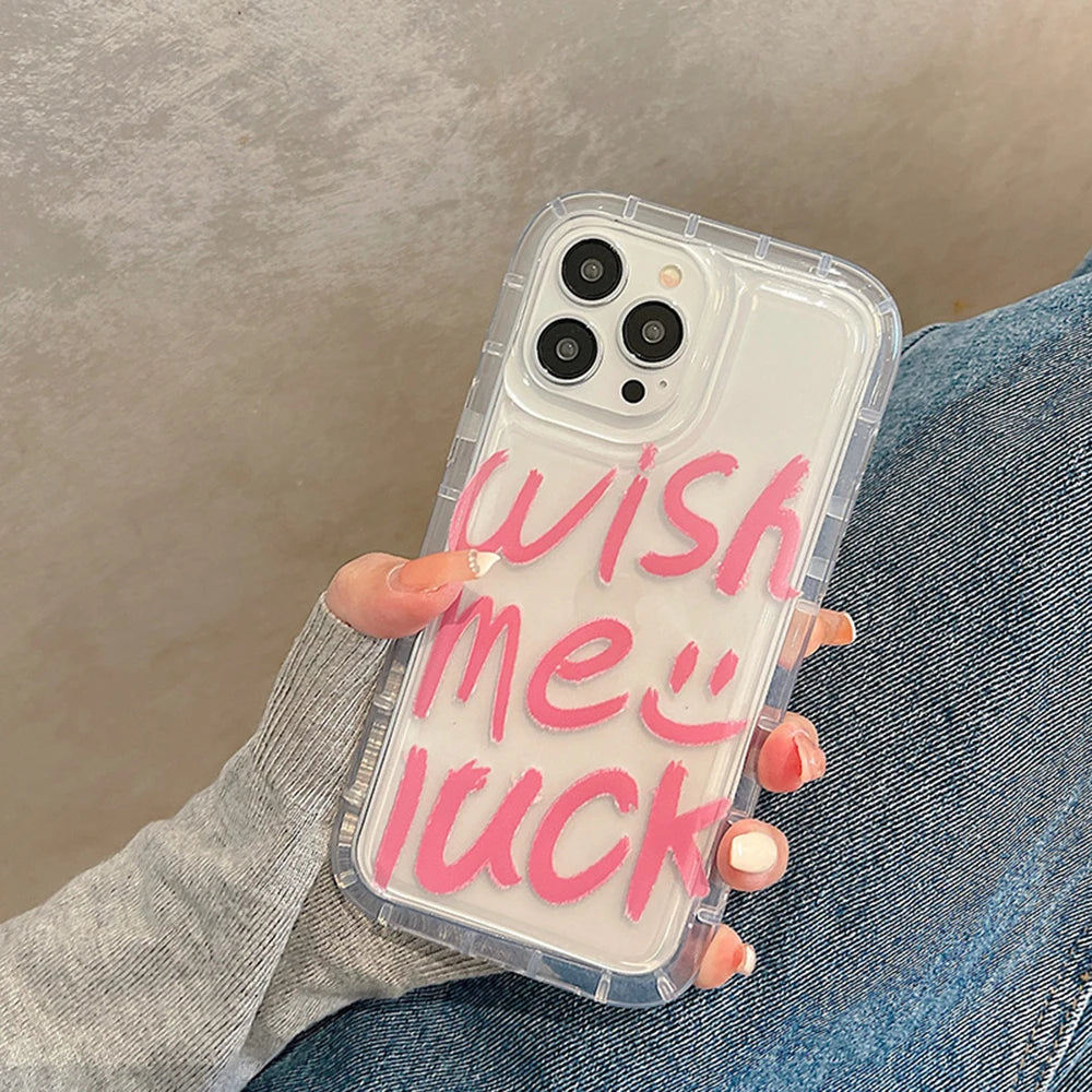 INS Korean Cartoon Hot Clear Case for Samsung Galaxy S10 S20 S20 S21 S21 S22 S23 S24 FE Ultra Plus 5G Airbag Shockproof Cover