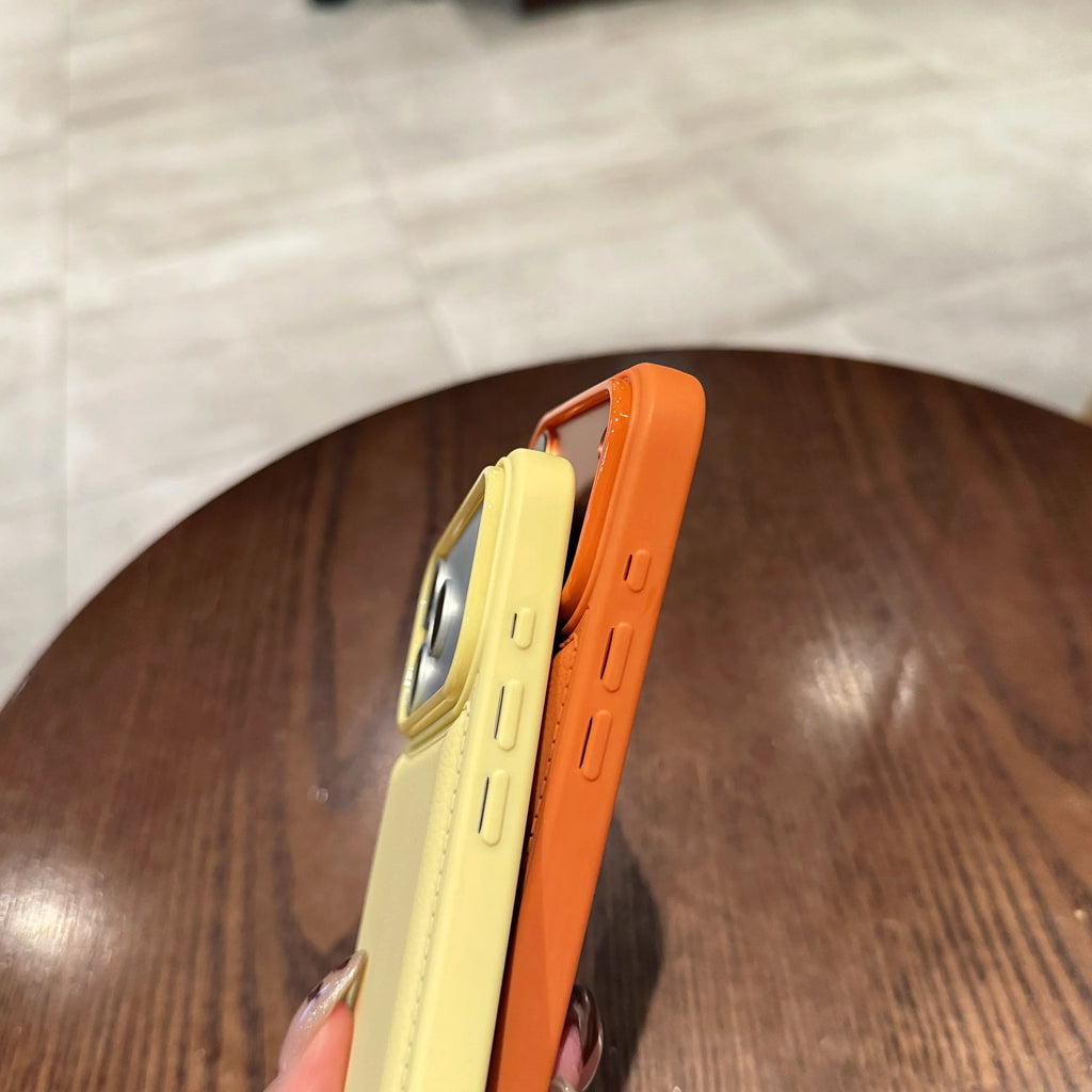 Luxury Matte Leather Texture Shockproof Case For iPhone 17 Air 16 15 14 13 12 11 Pro Max XR XS 8 7 Plus Candy Color Cover Funda